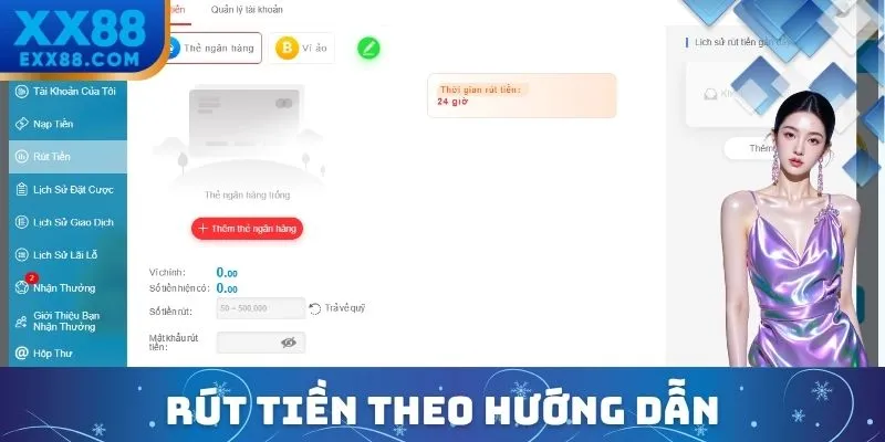 Rút Tiền XX88 - Hướng Dẫn Quy Trình Chuẩn Xác Cho Newbie 1 Rút tiền XX88 theo hướng dẫn